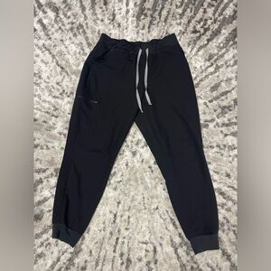 Black FIGS Scrub Joggers